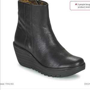 Fly London YULU Wedge Booties